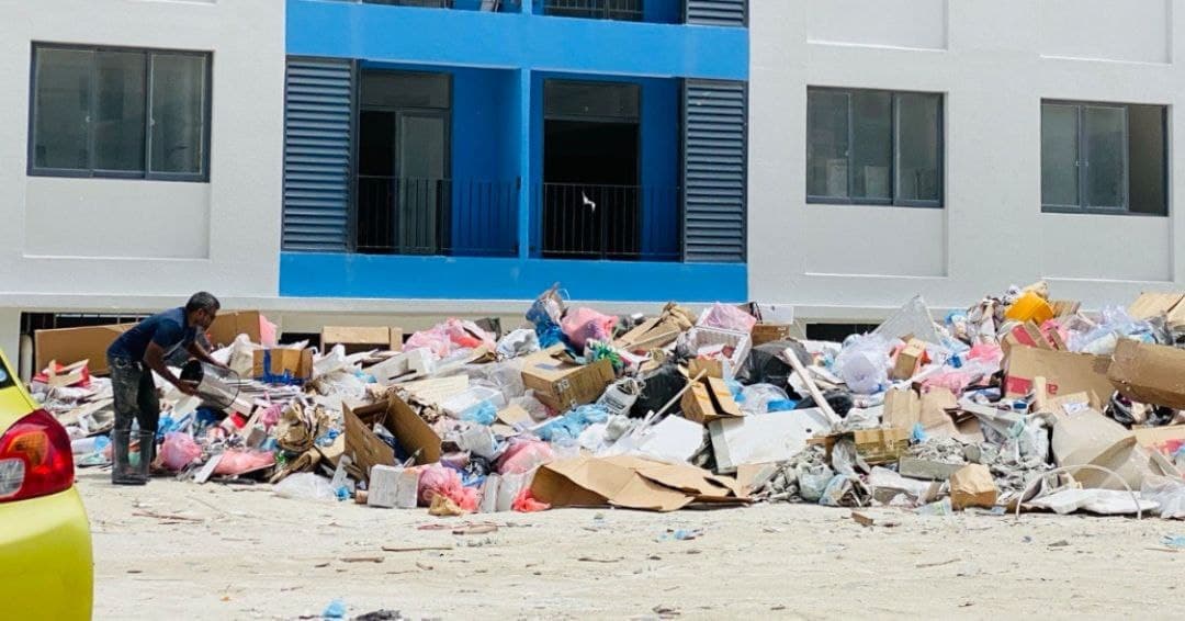 ފޮޓޯ: ހިޔާ ފްލެޓް ސަރަހައްދު ކުނިގޮނޑަކަށް ބަދަލުވަނީ!