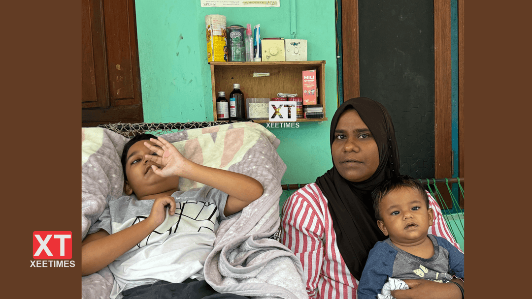 ޚާއްސަ އެހީއަށް ބޭނުންވާ 2 ކުދިން ގޮވައިގެން ޒުވާން ދެމަފިރިން ކުރަމުންދާ ހިތްވަރު!