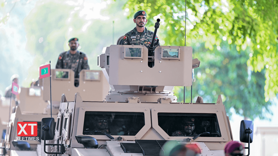 ފޮޓޯ: ސިފައިންގެ 133 ވަނަ އަހަރީ ދުވަހުގެ މުނާސަބަތުގައި ބޭއްވި ހިނގާލުން