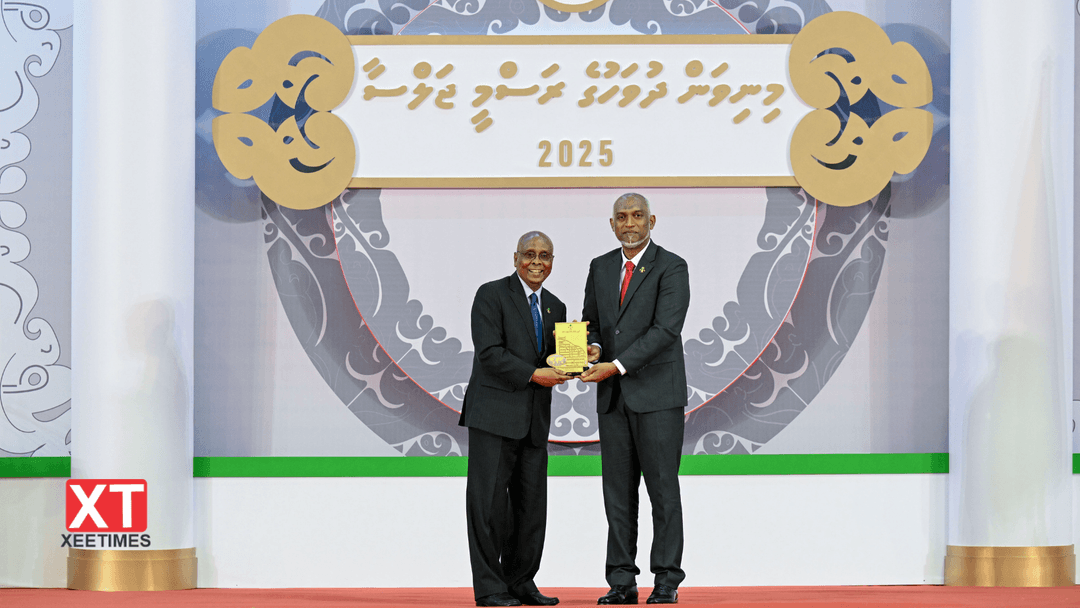 ޚާރިޖީ ޚިދުމަތުގެ އެންމެ މަތިވެރި ޝަރަފް، މ. މާހުރާ، އަޙްމަދު ސަލީމަށް
