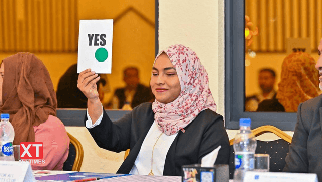 އާއިދާ: ވީއޭއެމްގެ ފުރަތަމަ އަންހެން ނައިބު ރައީސް، ވޮލީއަށް ހިތްދޫވީ އަހުމަދިއްޔާއިން!