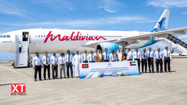 ފޮޓޯ: މާފަރު އެއާޕޯޓު އިންޓަނޭޝަނަލް ފެންވަރުގައި ހުޅުވުން