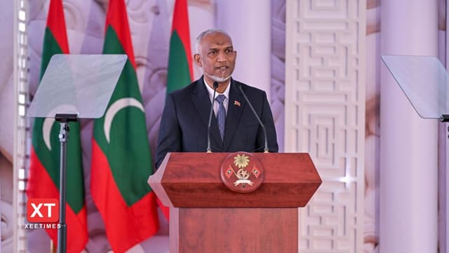 ދިވެހީން ތިބެން ވާނީ، ދިވެހީންގެ ދީނުގައި، ޤައުމީ ސިޔާދަތާއި ޤައުމުގެ މިނިވަންކަމާ އެކީގައި - ރައީސް